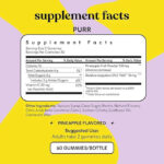 Lemme Purr Gummies - Vaginal Probiotic for Women - Balanced pH, Healthy Odor, Yeast Balance & Flora Support - Tasty Pineapple (60 Count) - Image 8