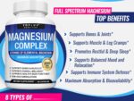 Toplux Magnesium Complex 8 Essential Magnesium Supplement 1000mg - Image 10